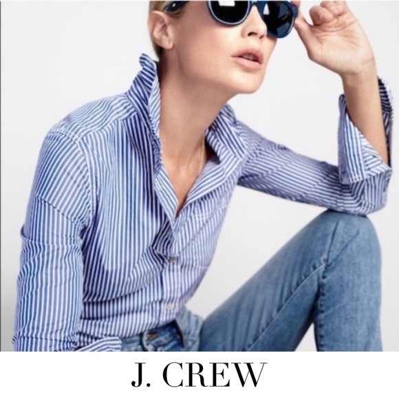 J. Crew Tops - J Crew Haberdashery Button Down Size XXS